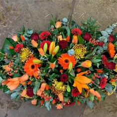 Red &amp; Orange Coffin Spray