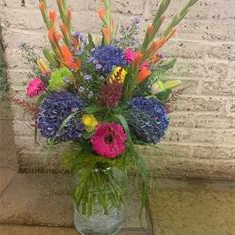Vibrant Vase Arrangement 