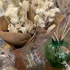 Dried beige bouquet