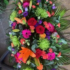 Vibrant Coffin Spray