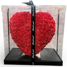 Foam Rose Heart