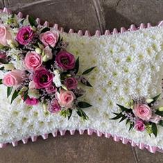Classic pink pillow
