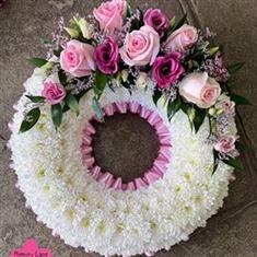 Pink Wreath Tribute