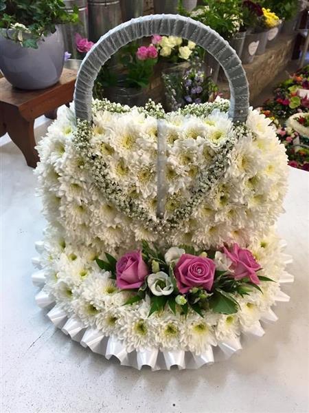 Handbag Tribute Funeral Flowers Hanwell